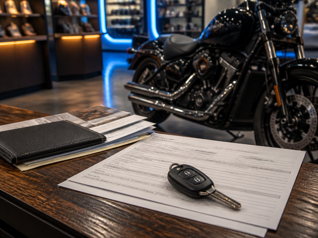 Going over motorcycle financing options in Miami