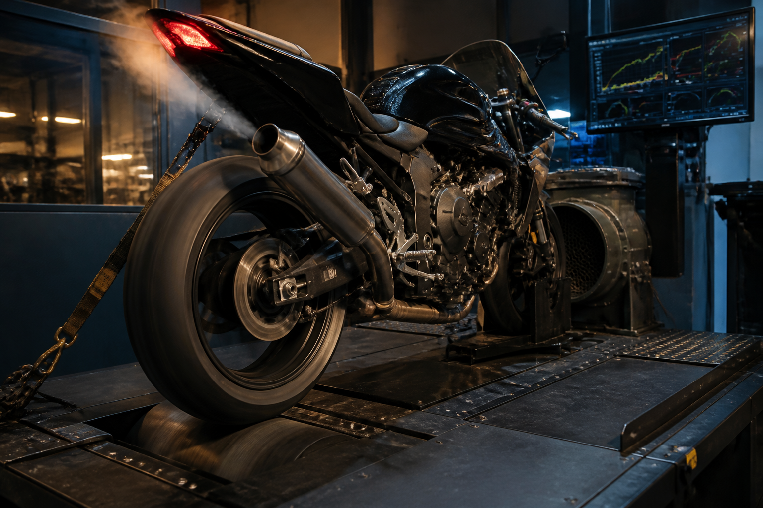 Custom motorcycle dyno tuning in Miami