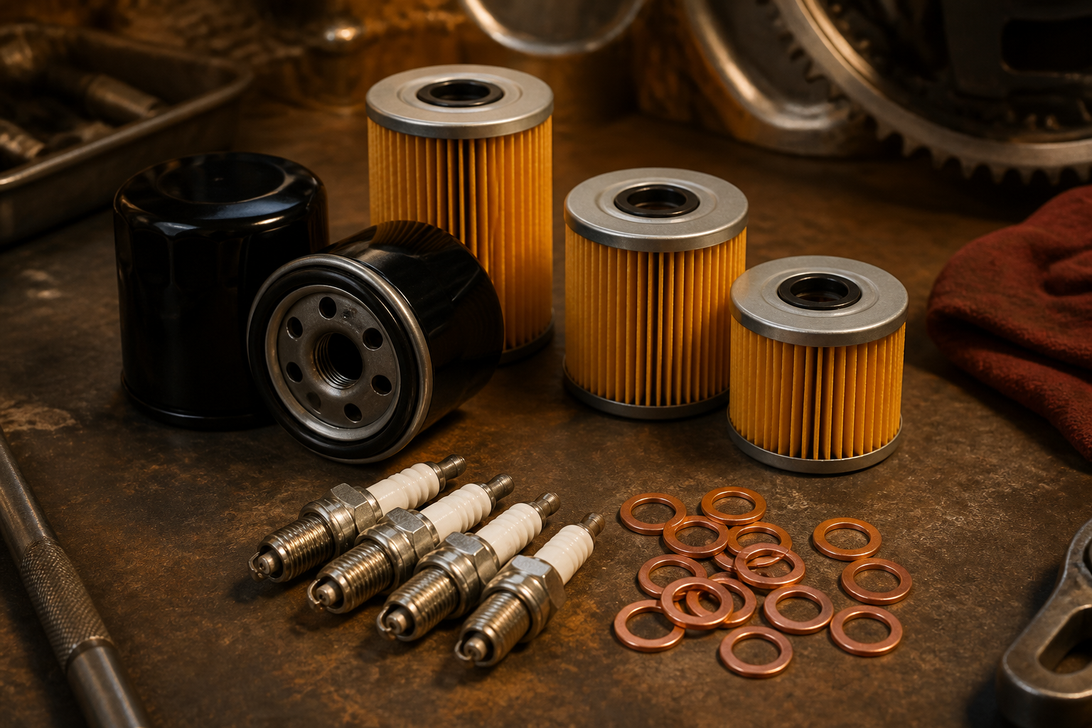 Motorcycle maintenance parts in Miami