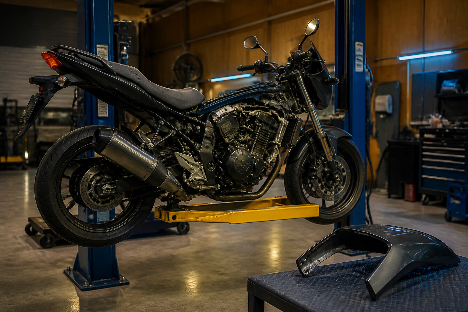 Motorcycle inspection near Homestead
