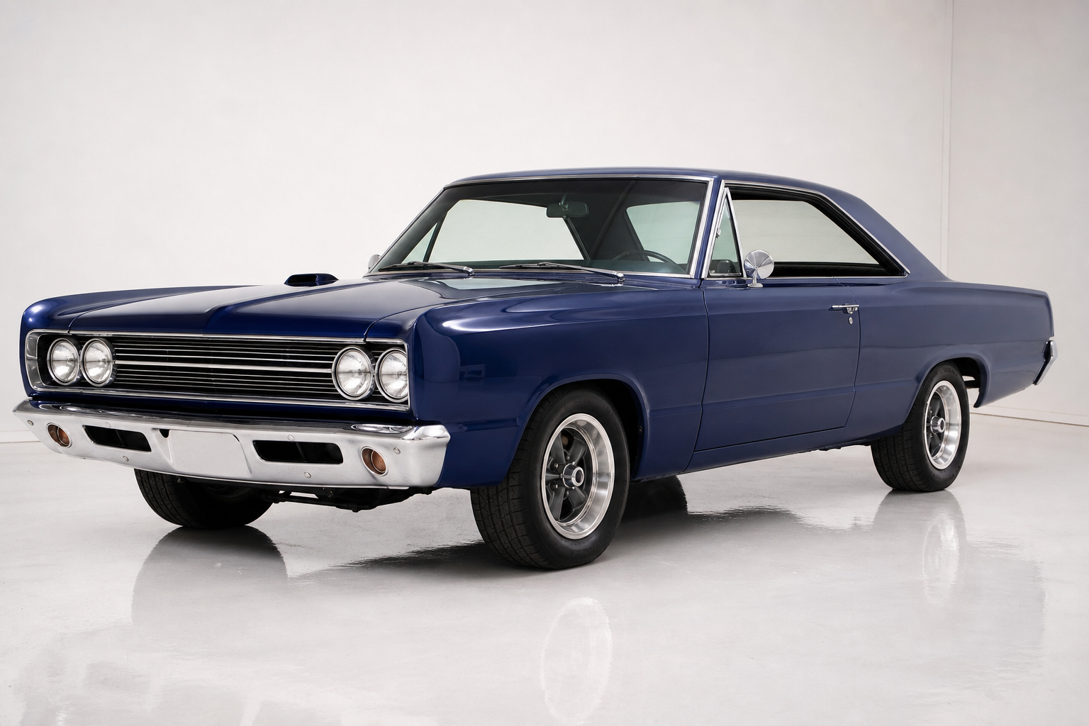 Frame-off restored 1969 big-block muscle coupe