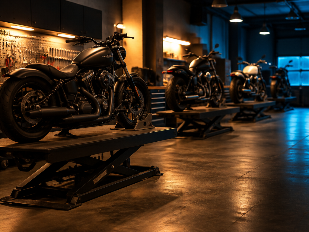 Biscayne Moto Works motorcycle shop in Miami