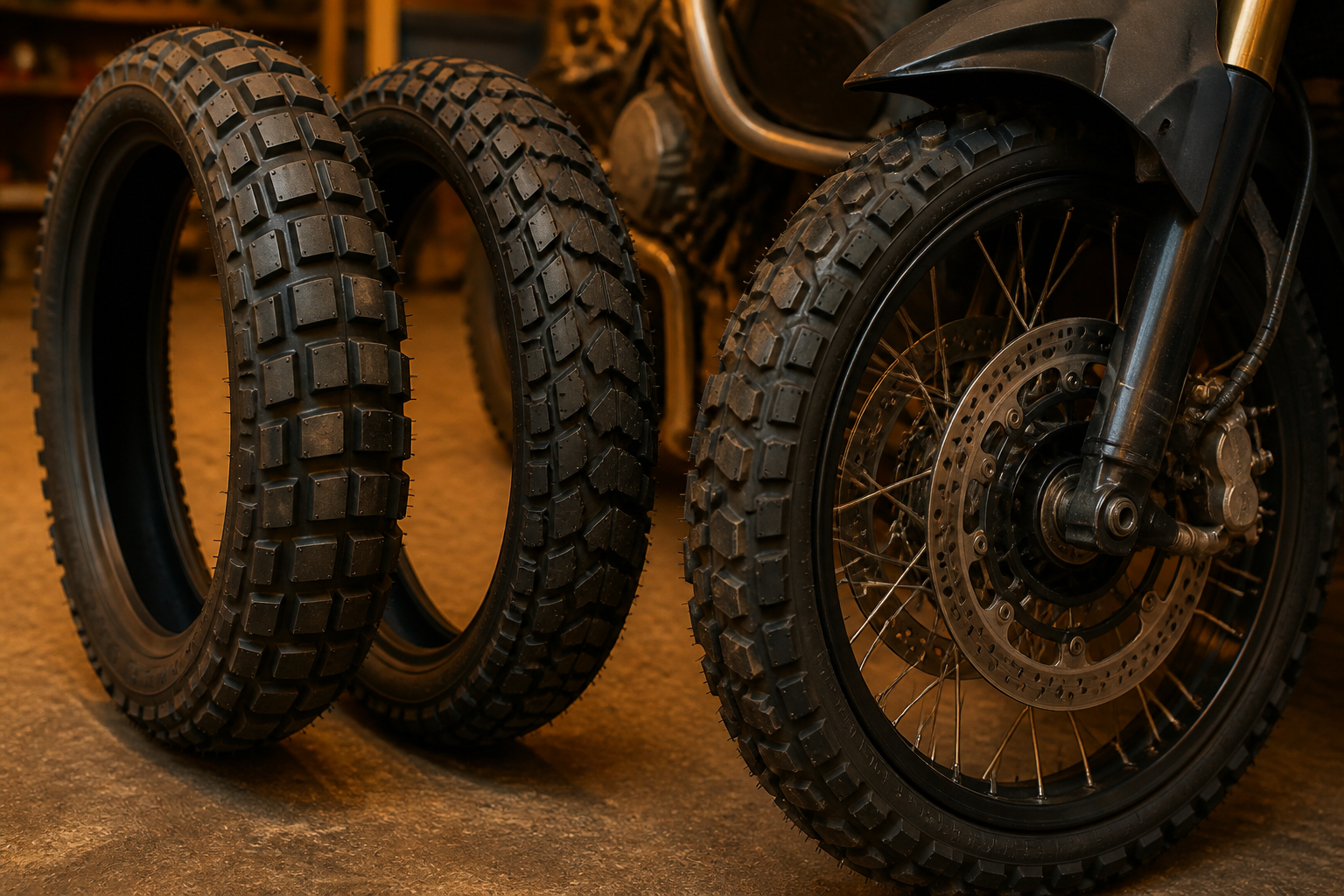 BMW GS adventure tire selection in Miami