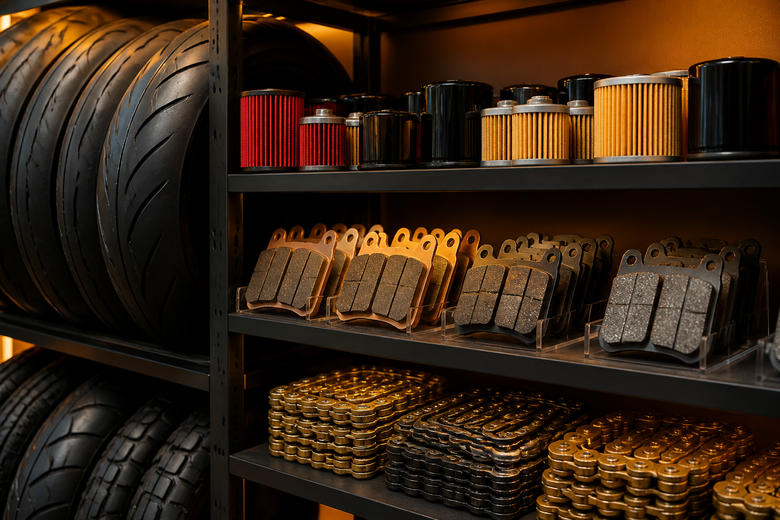 Motorcycle tires and wear parts in Miami