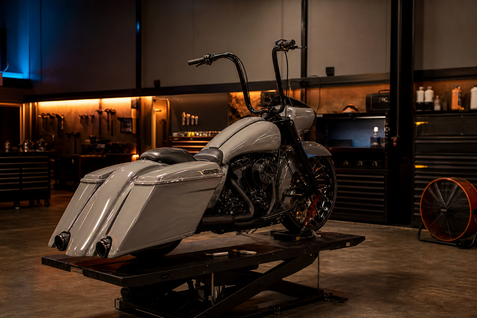 Custom bagger builds in Miami