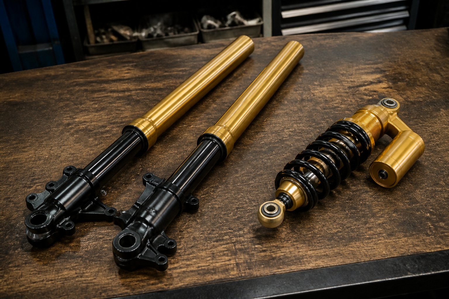 Motorcycle suspension service in Miami