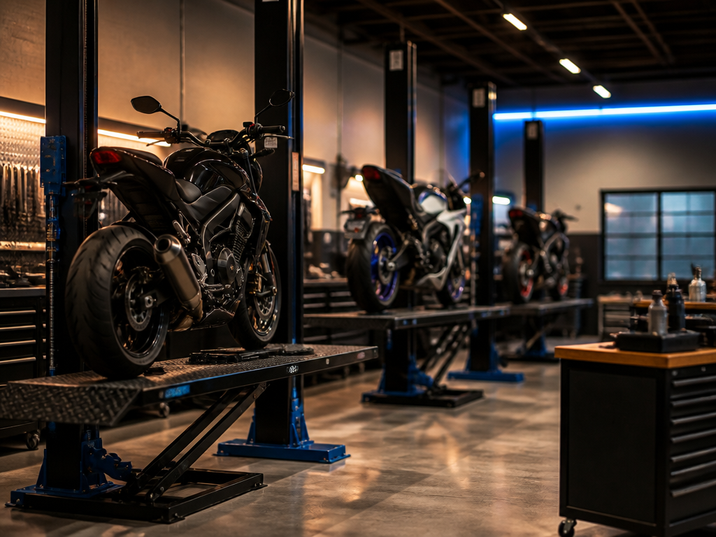 Biscayne Moto Works motorcycle shop serving Miami Lakes