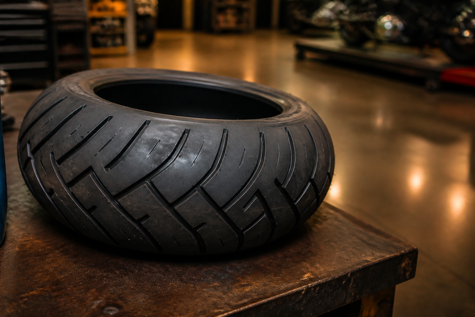 Cruiser and bagger motorcycle tire selection in Miami