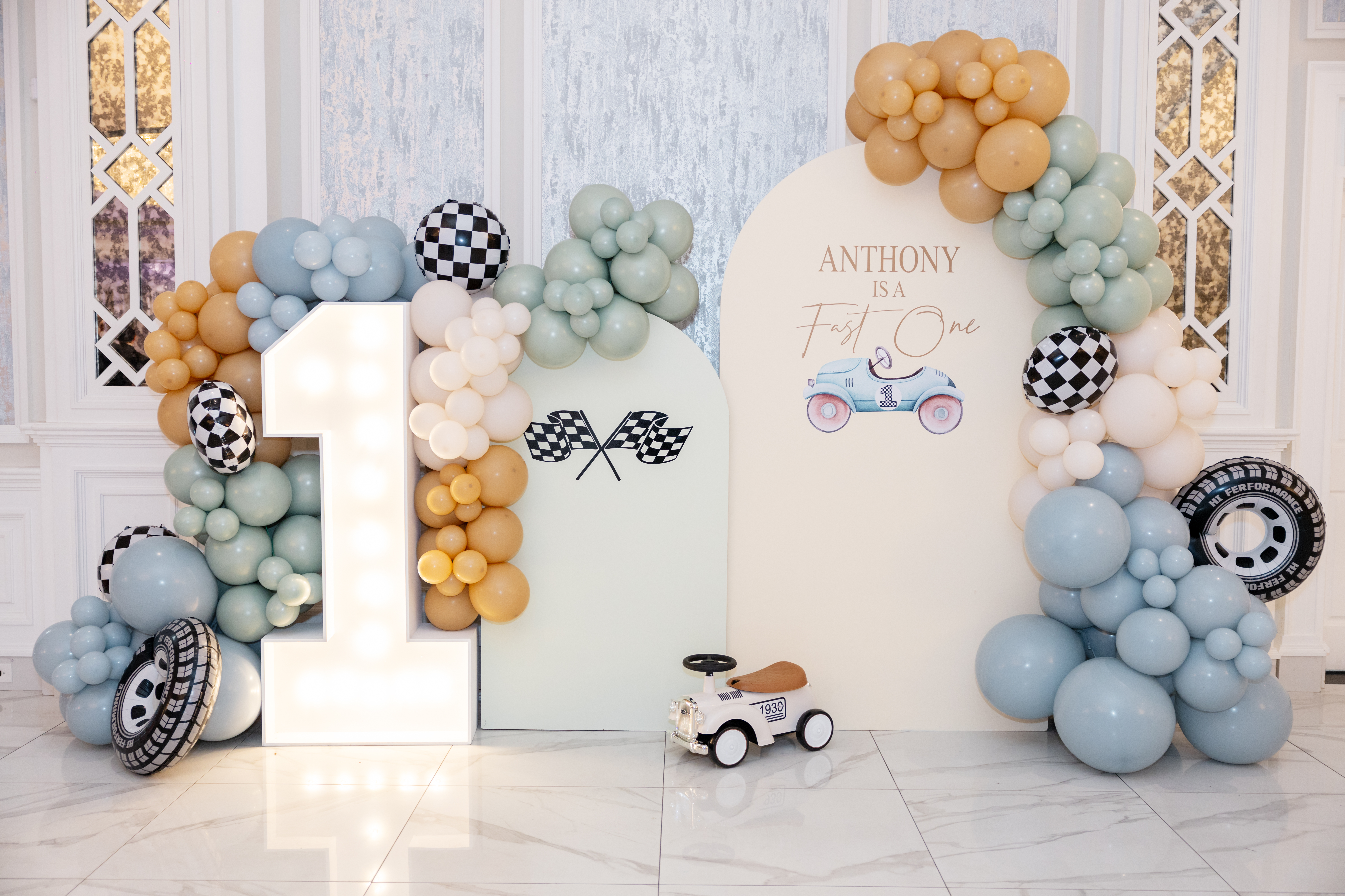 Fast One Racing Birthday