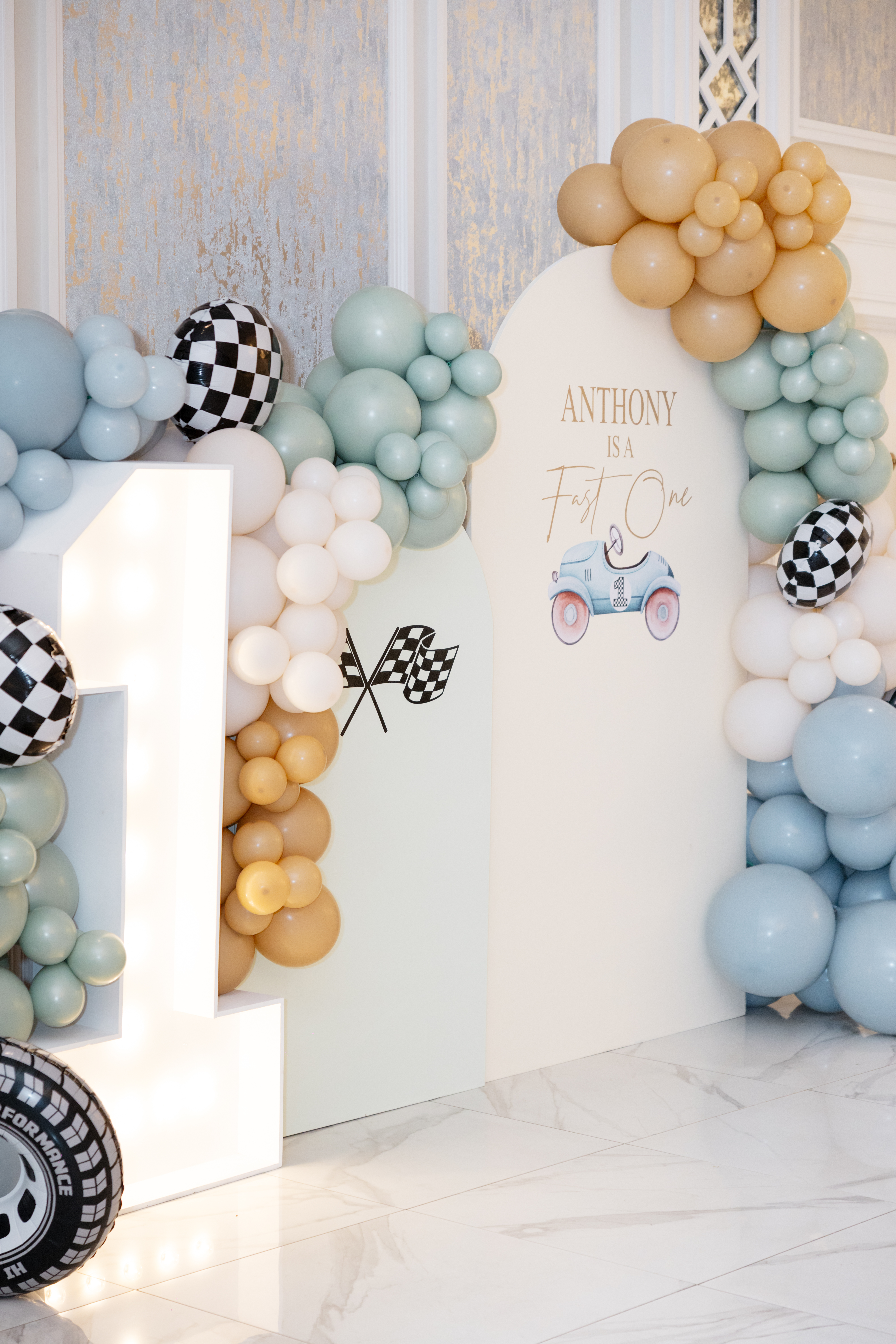 Fast One Racing Birthday