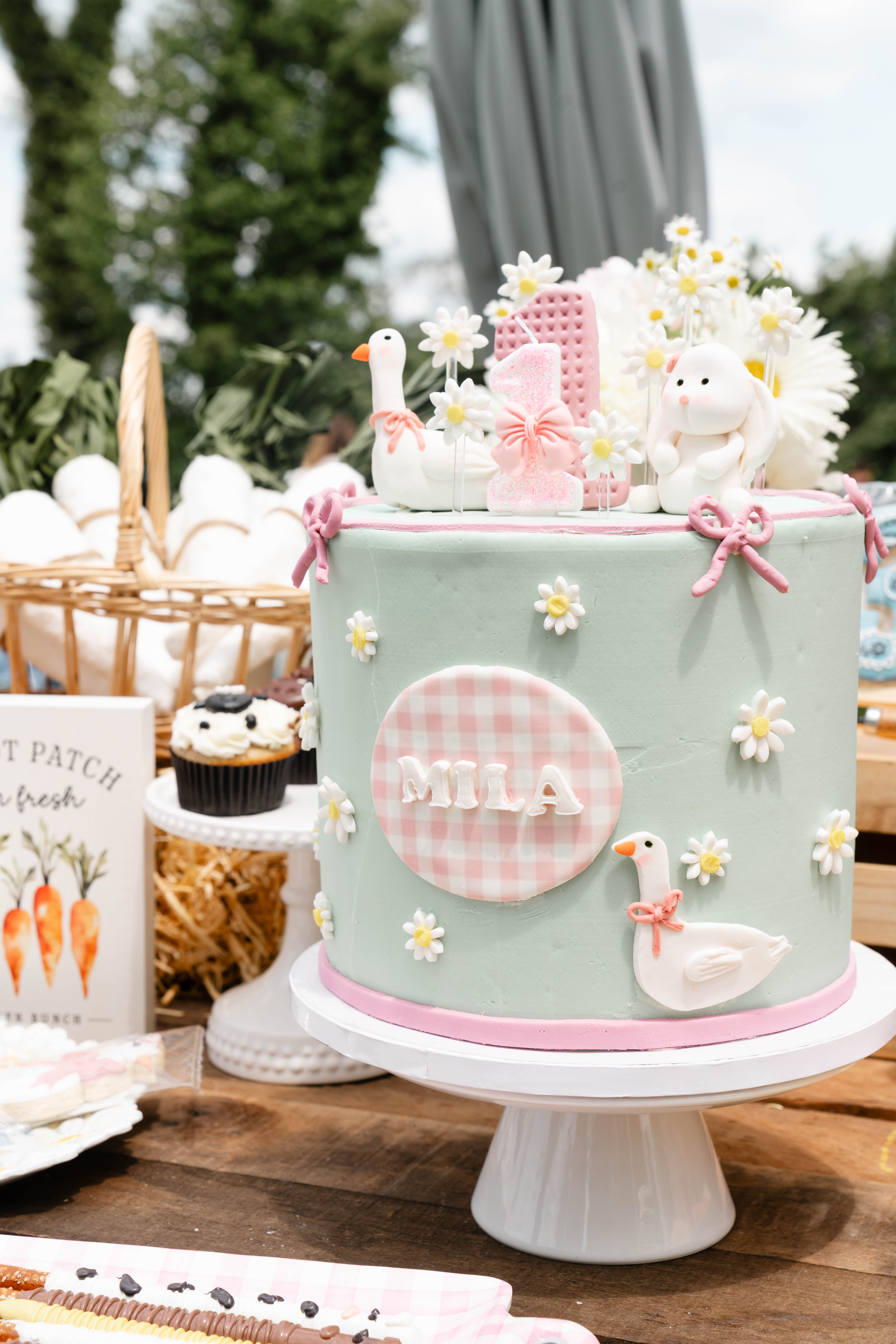 Mila and Gabriel Farmhouse Birthday