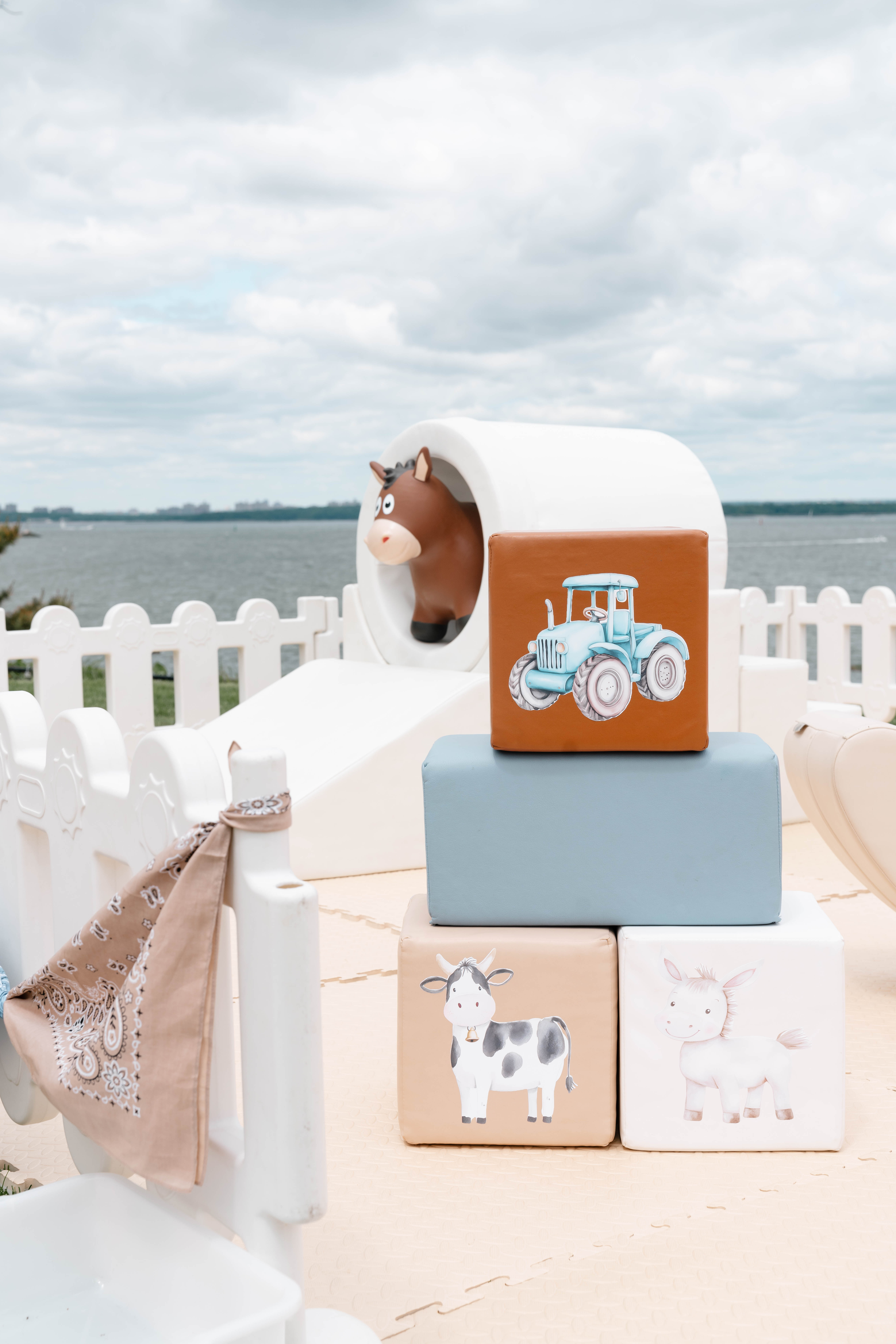 Mila and Gabriel Farmhouse Birthday