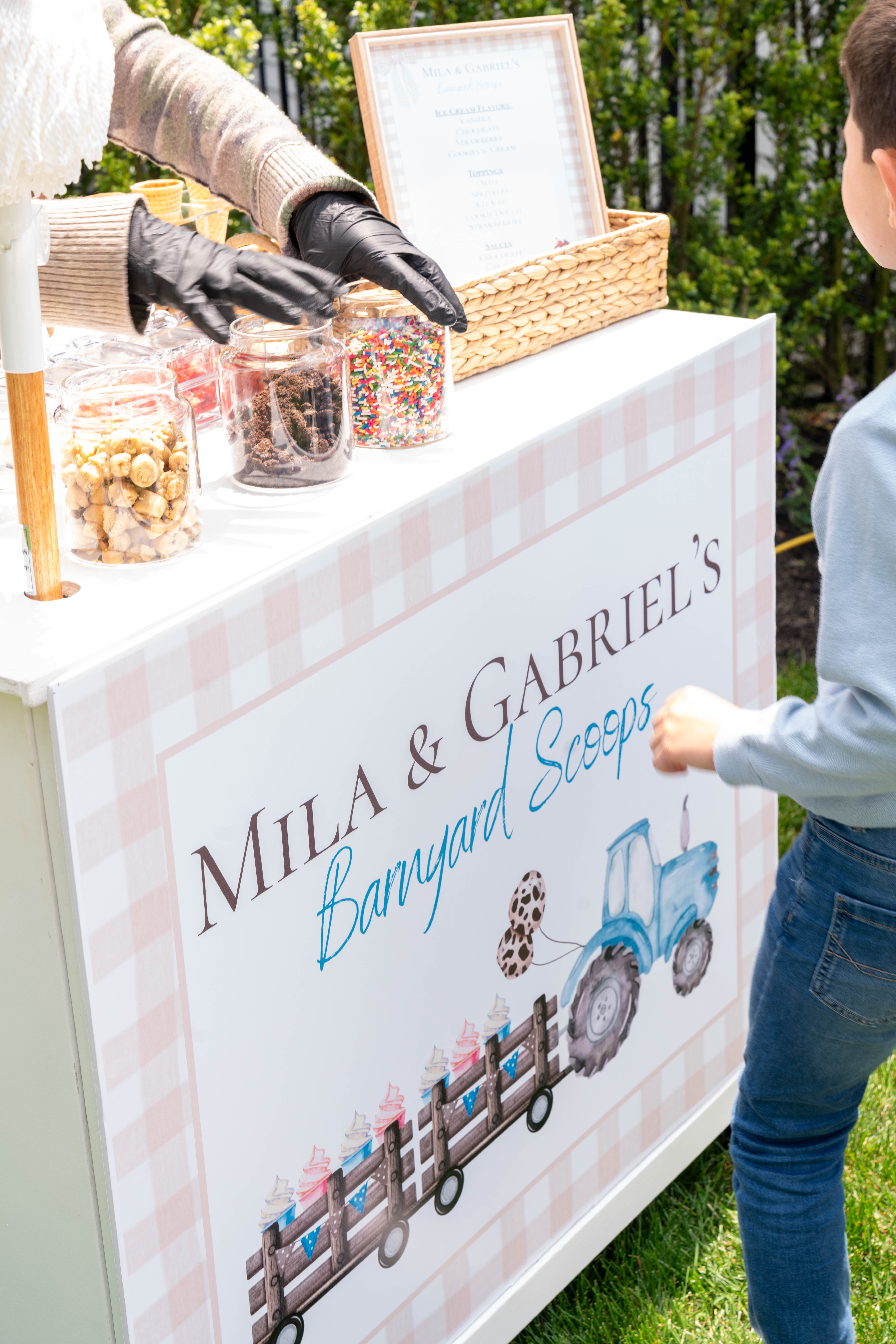 Mila and Gabriel Farmhouse Birthday