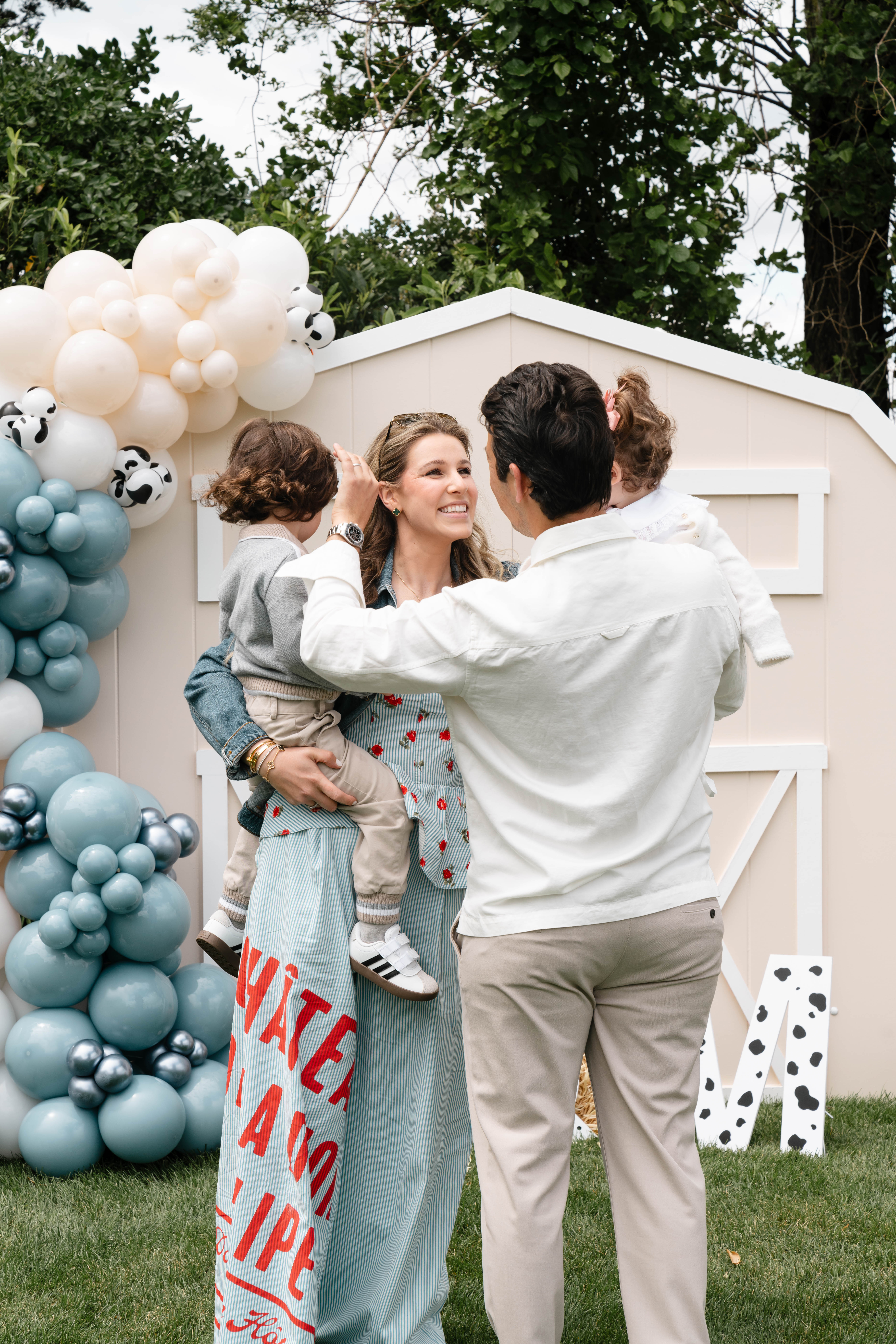 Mila and Gabriel Farmhouse Birthday