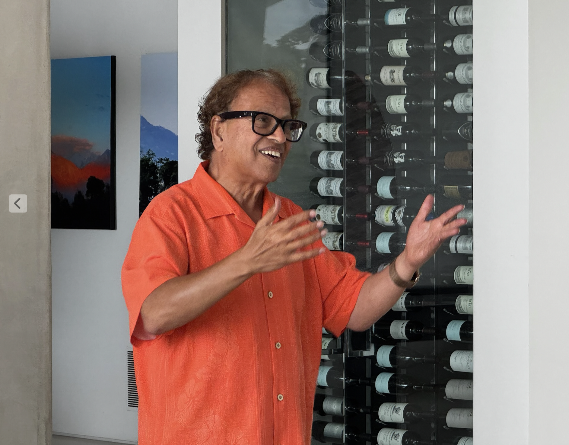Mohan Ananda hosting the Roundtable