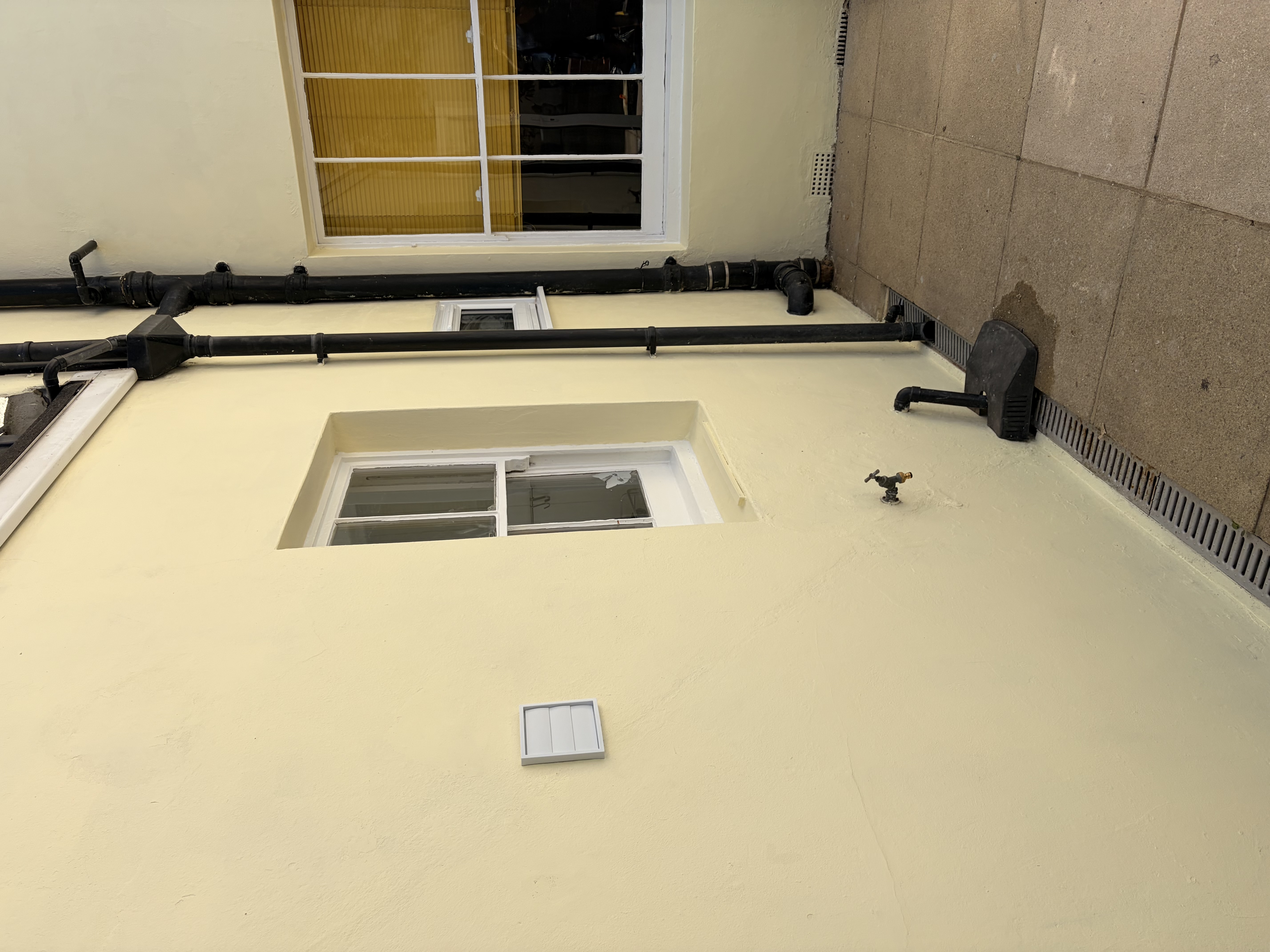 Front door and entrance repaint