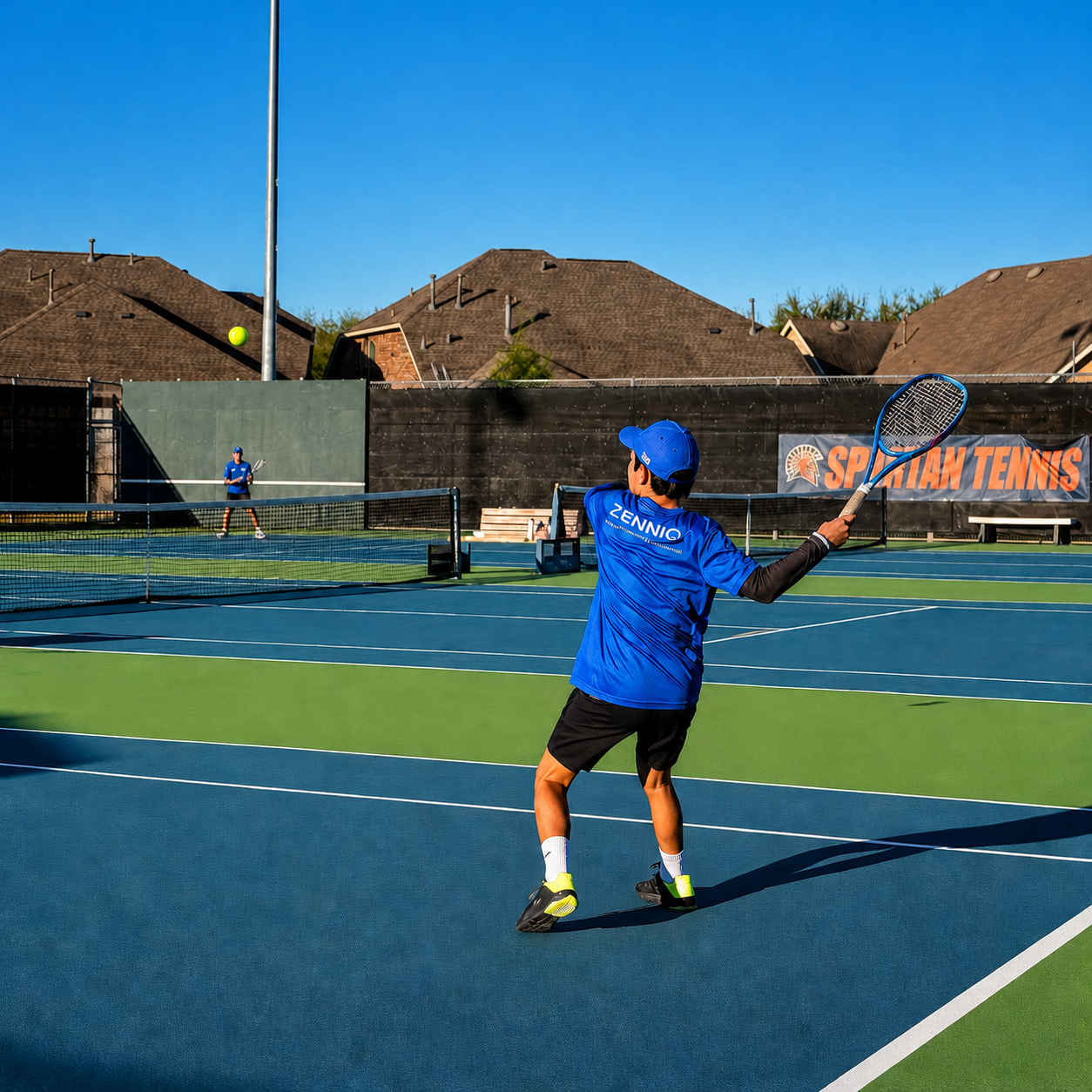 Zenniq Academy tennis camp technical and physical development