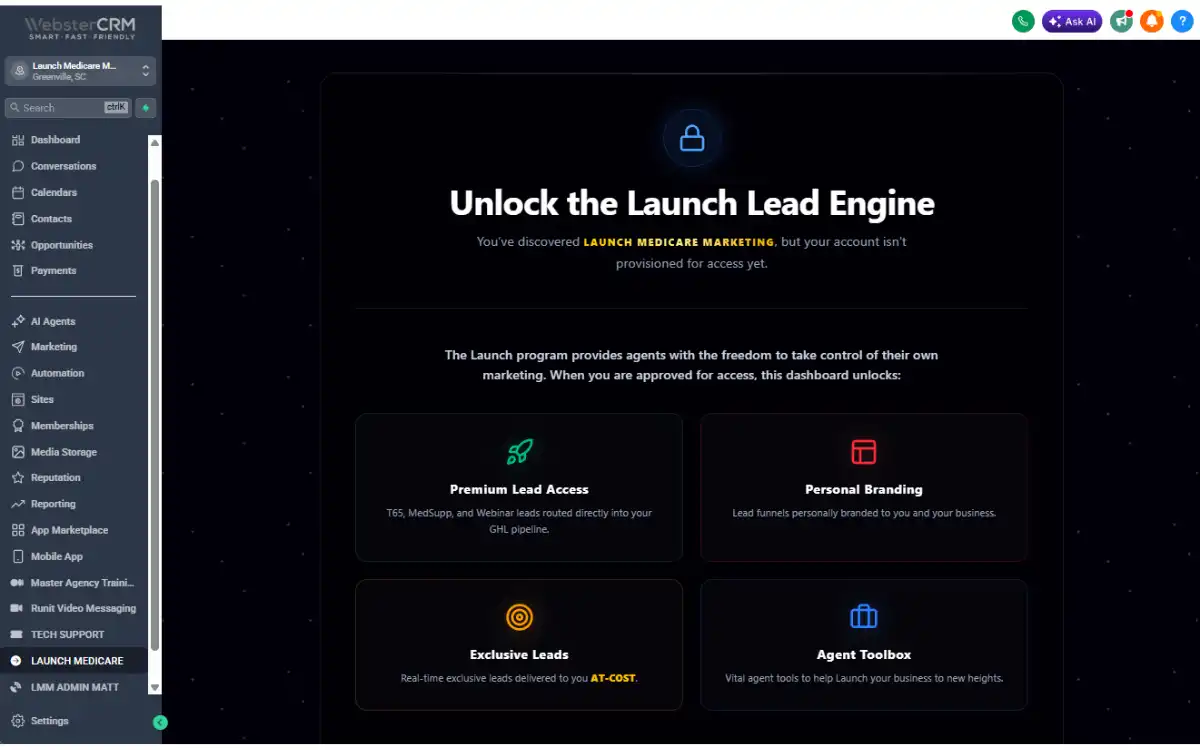Platform Dashboard