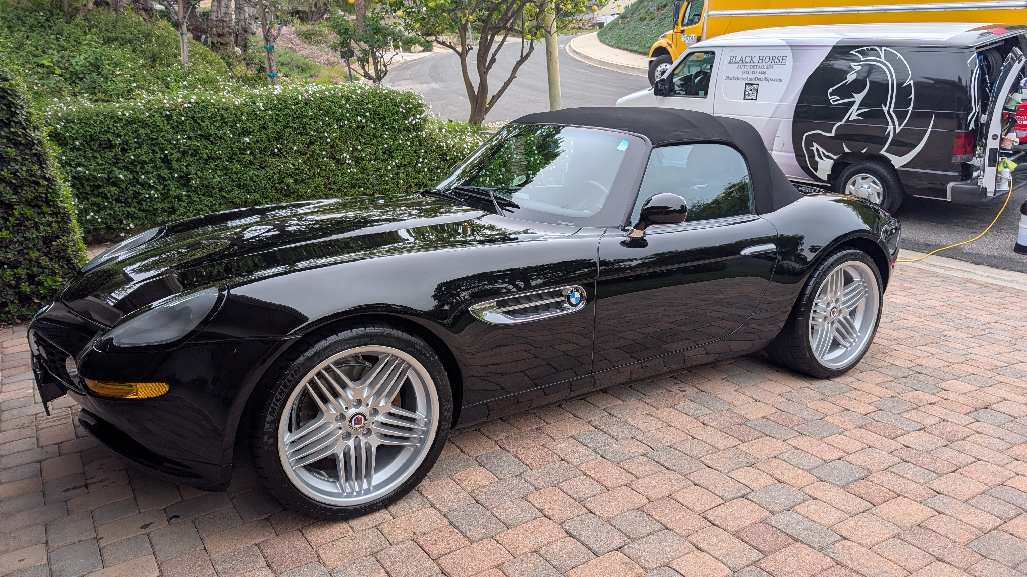 Paint correction result — swirl mark removal deep gloss mirror finish mobile detailing Valley Village