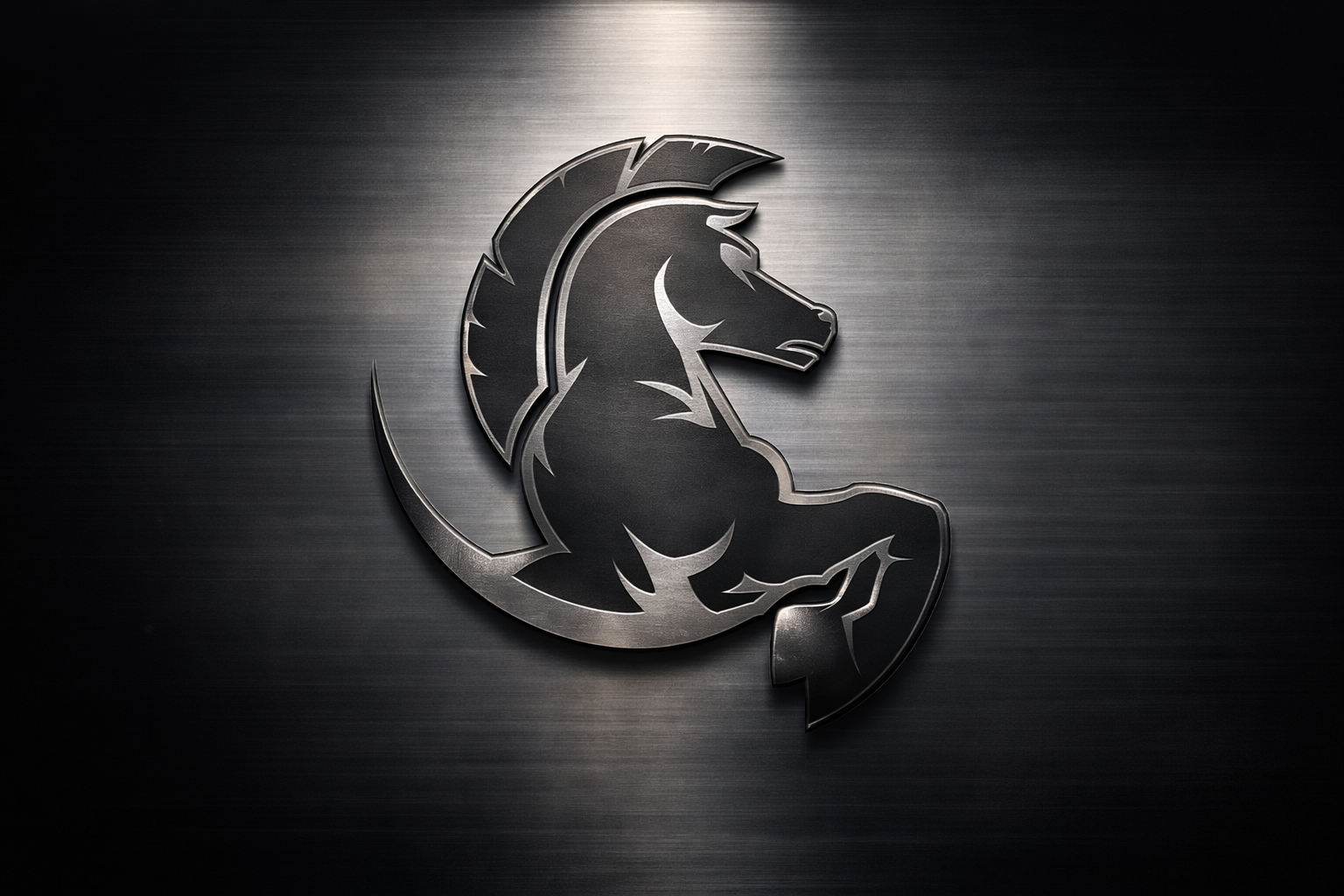 Black Horse Auto Detail Spa Logo