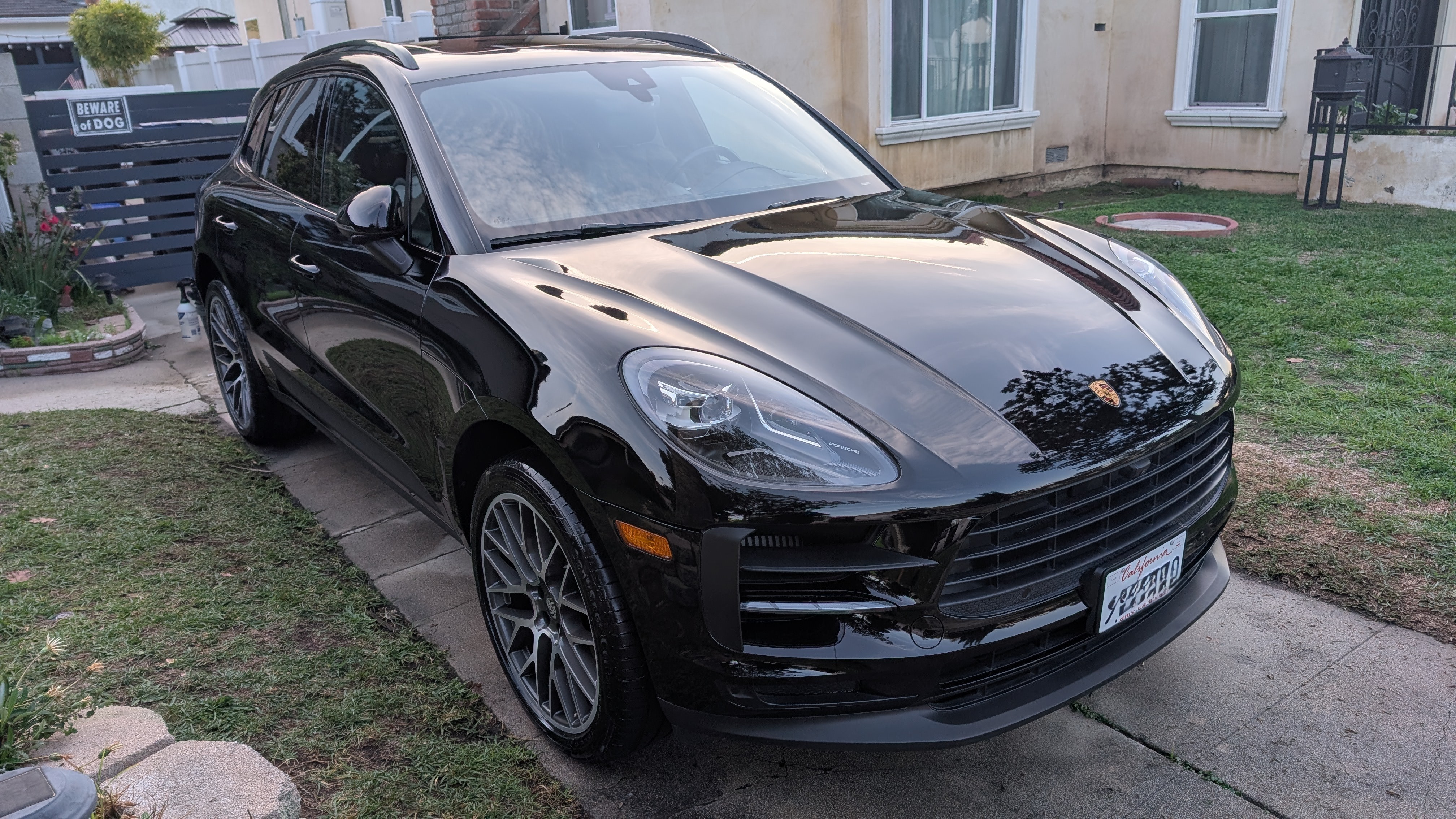 Porsche Macan after Signature Full Detail — deep gloss restored