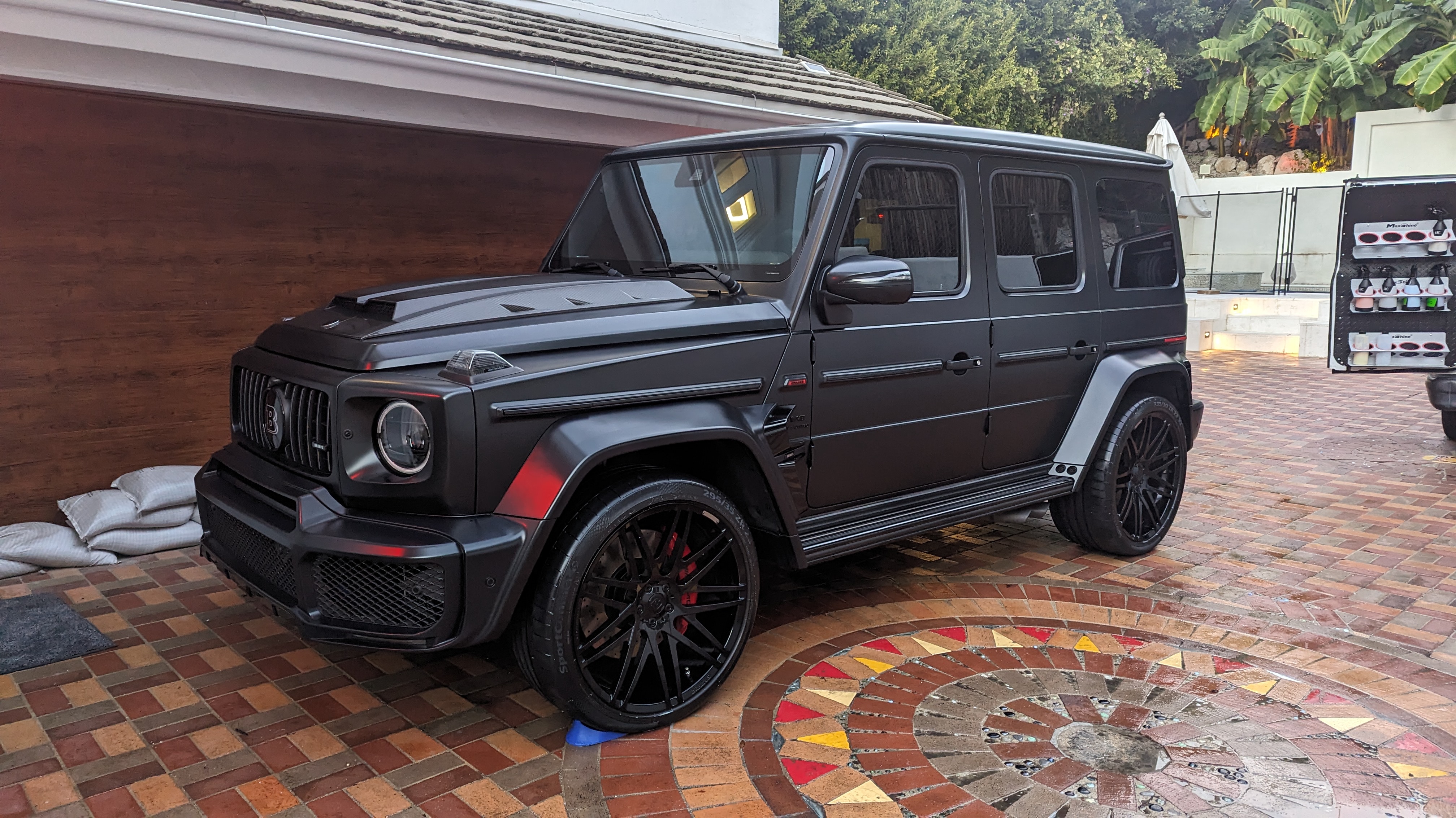 Mercedes-AMG G63 after mobile detailing Valley Village — fully restored