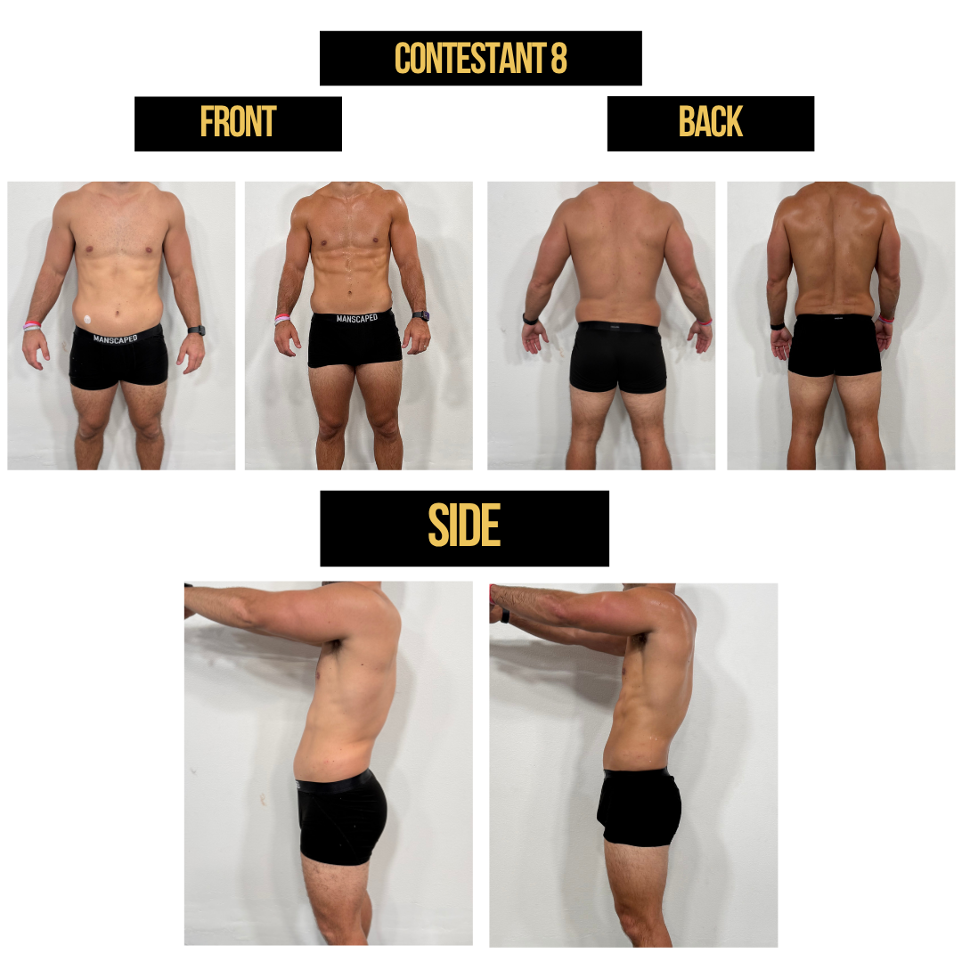3rd place winner before and after photos