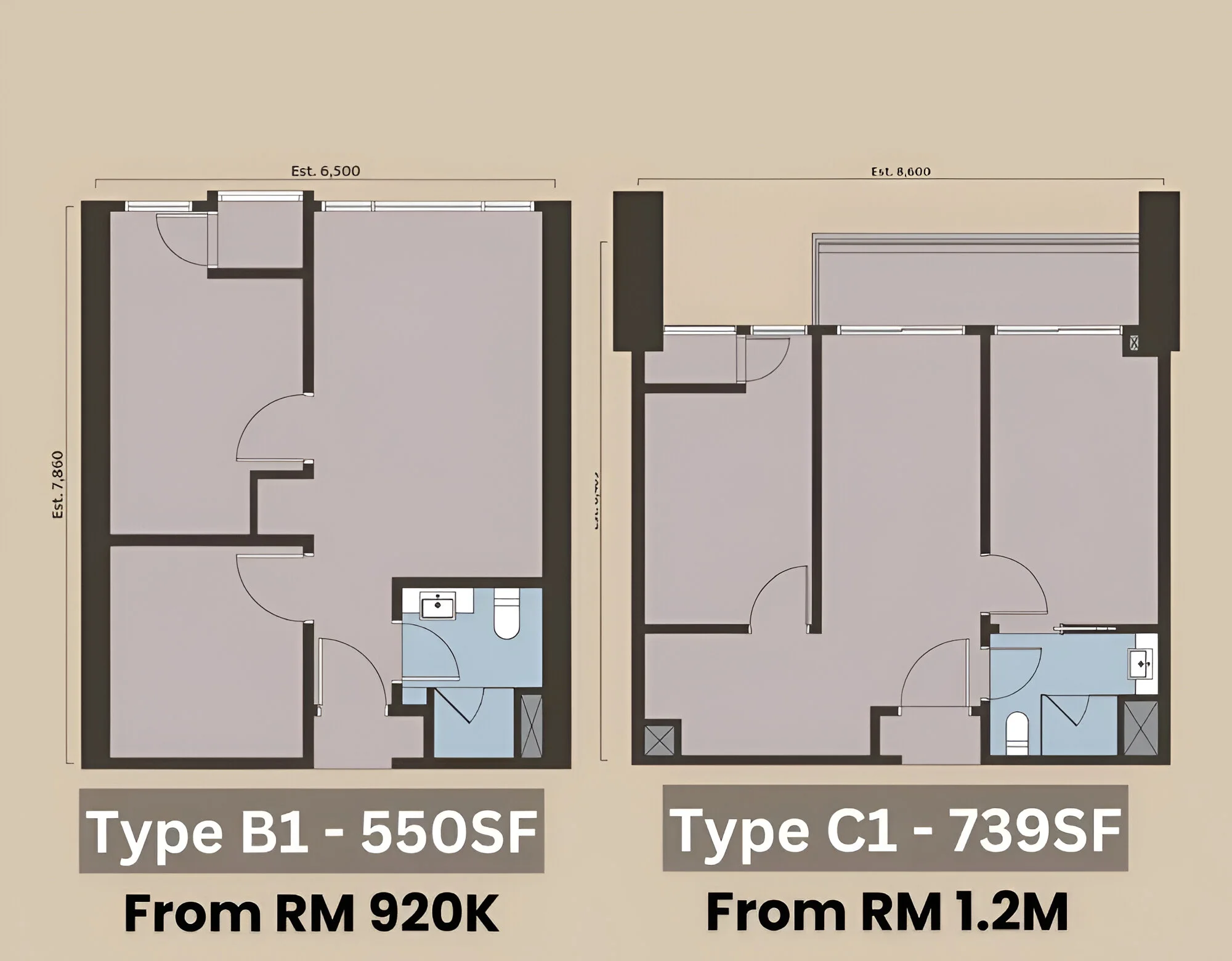 2 ROOMS KLCC