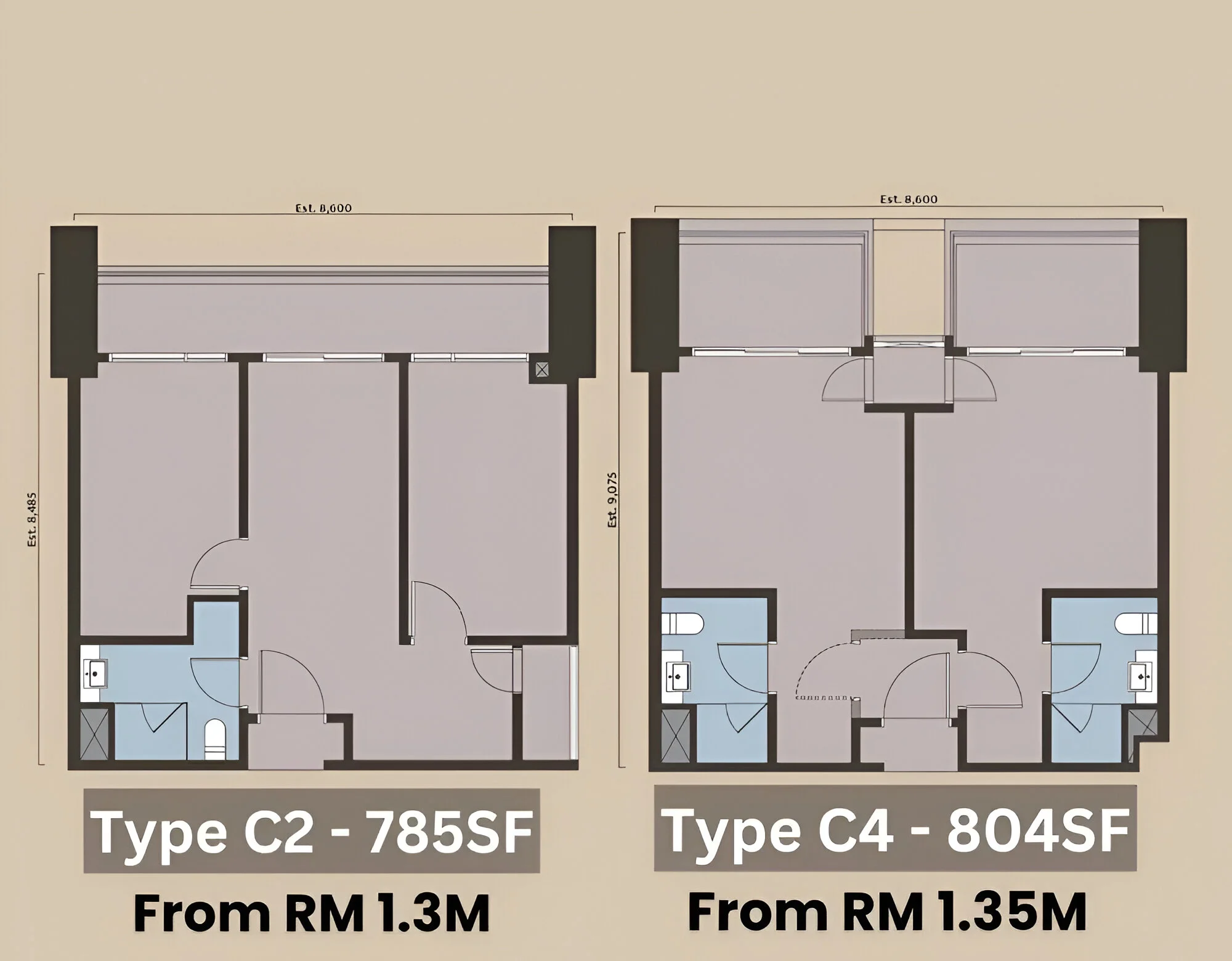 2 ROOMS KLCC