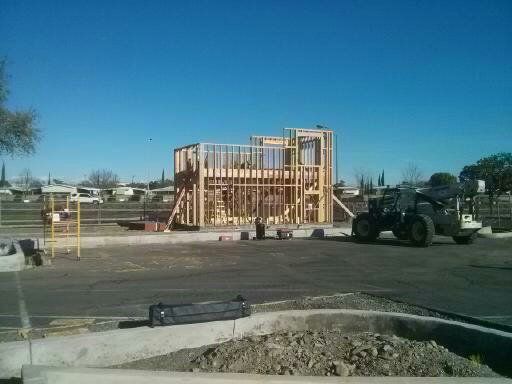Commercial construction project by Square Up Construction in the Sacramento region