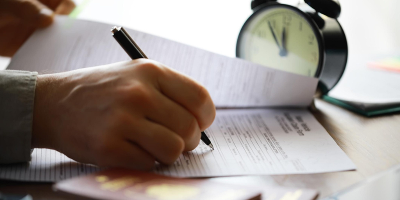 Filling Out the Form Incorrectly