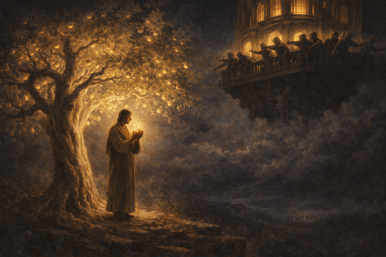Knowing, doing, and being. Most gospel teaching covers the first two. The third is what Lehi's vision shows people were missing when the great and spacious building started laughing.