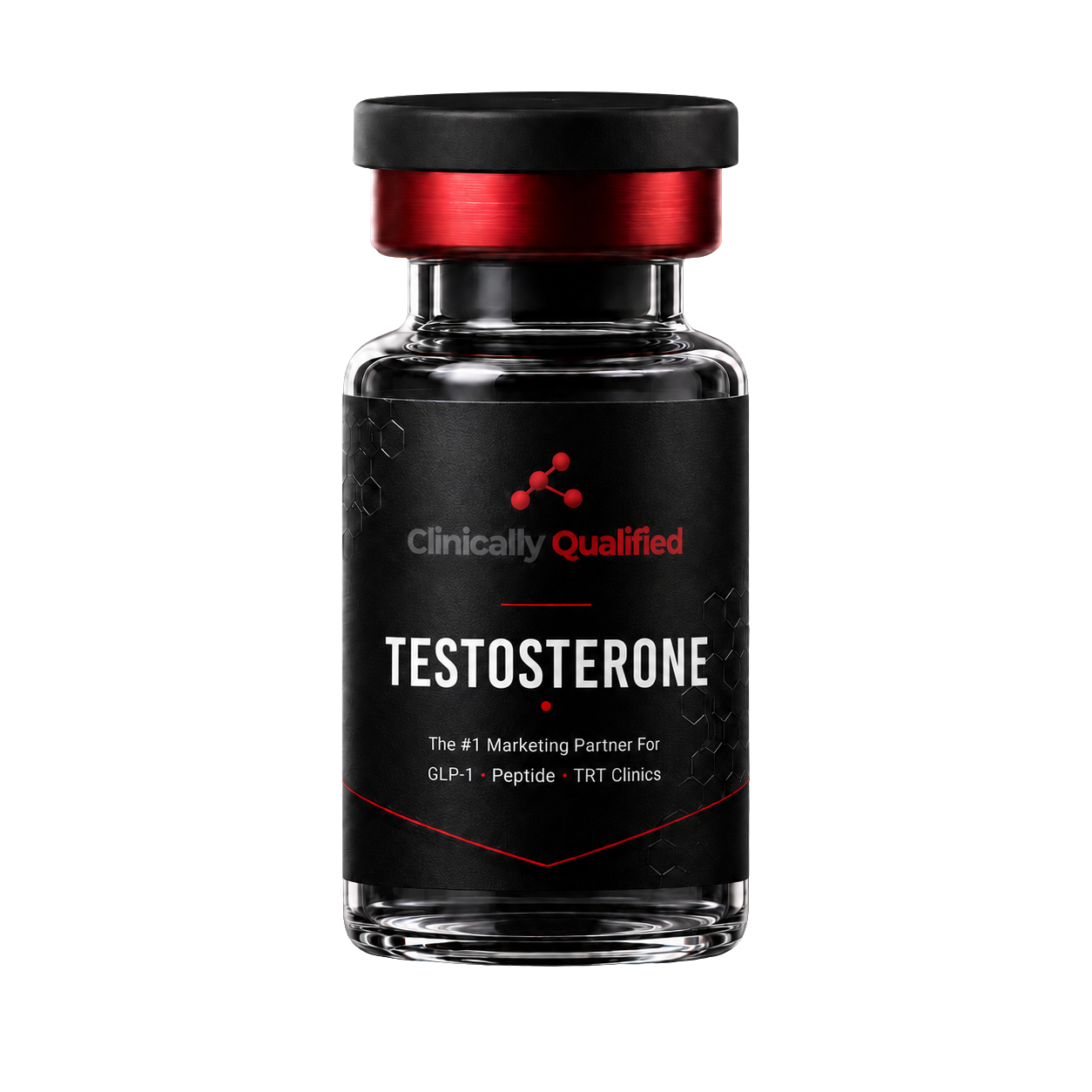 Testosterone vial