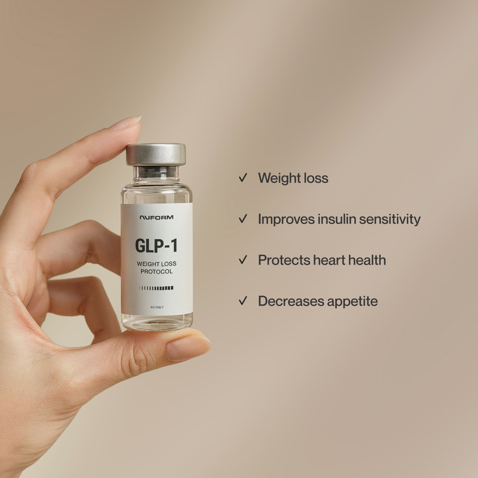 The Nuform GLP Vitamin Blend kit