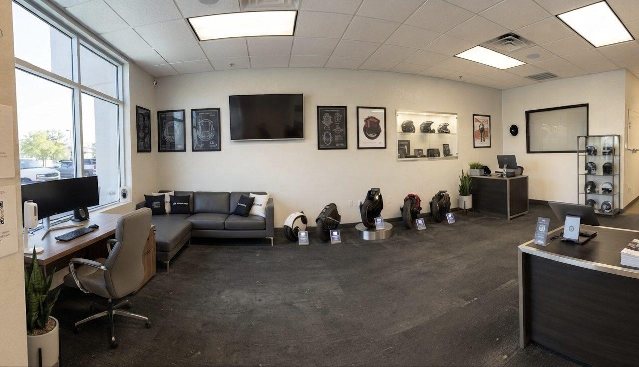 The US showroom floor