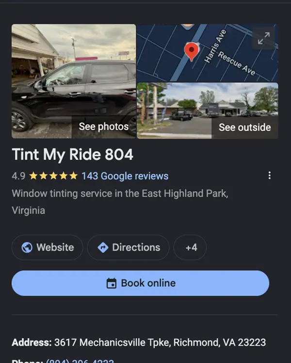 Tint My Ride 804
