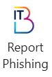The Bondgate IT Report Phishing button icon as it appears in the Outlook toolbar