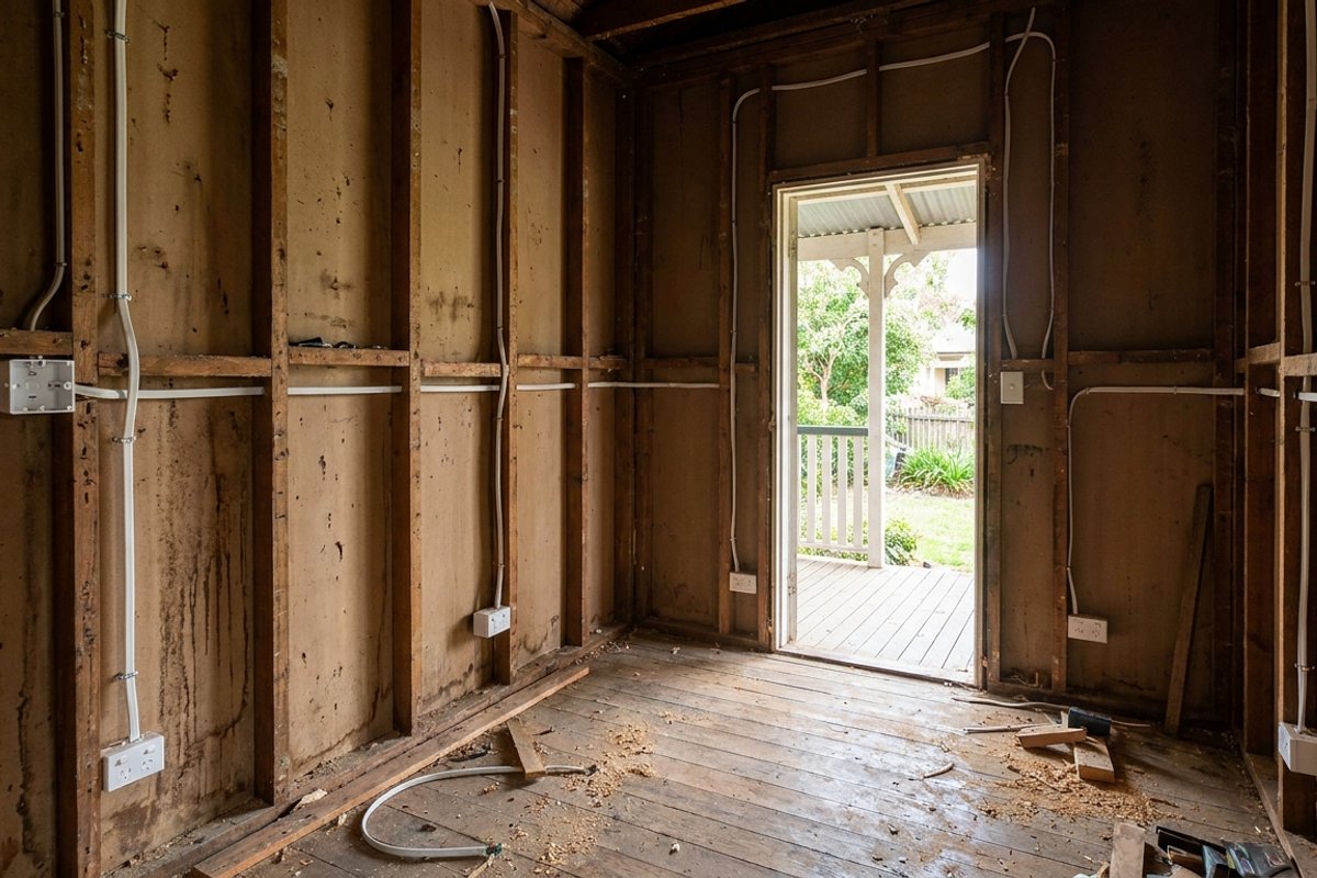 Home rewire of an older cottage