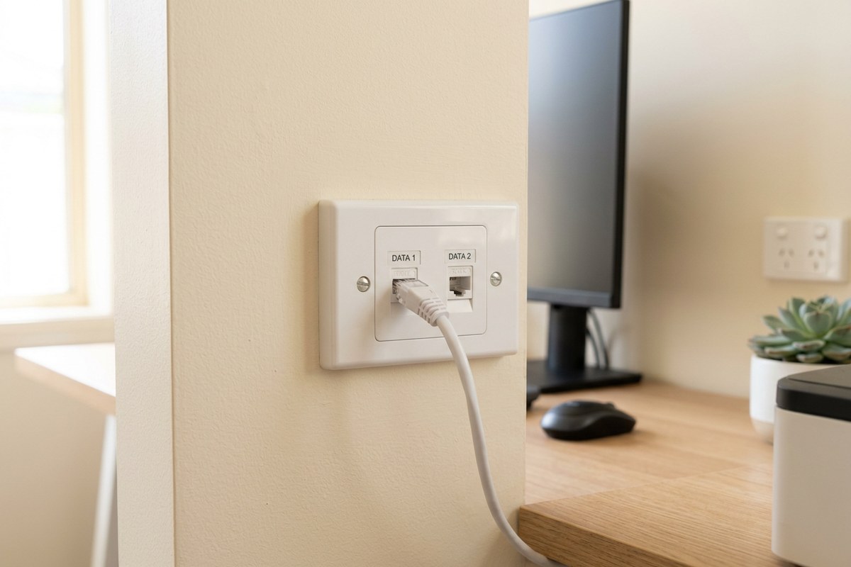 Data and network cabling in Terrigal — structured home cabling