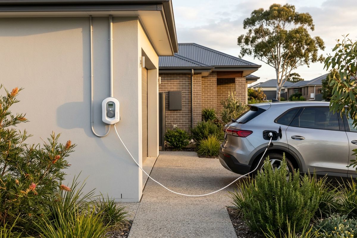 EV charger installation in Terrigal — home electric vehicle charging