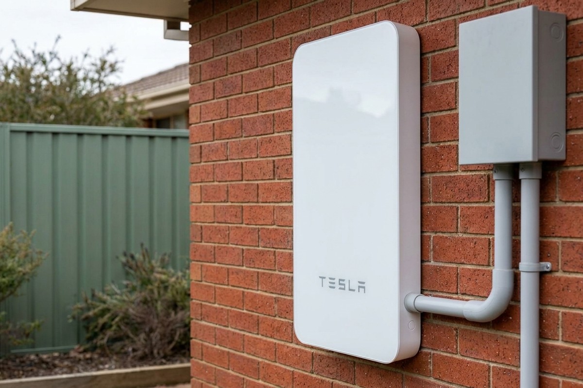 Home battery installed and commissioned