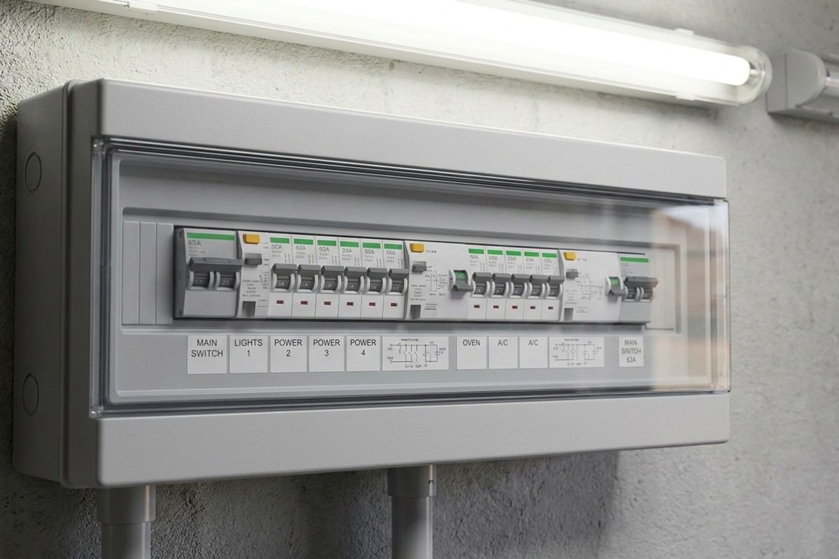 Completed switchboard upgrade in Woy Woy