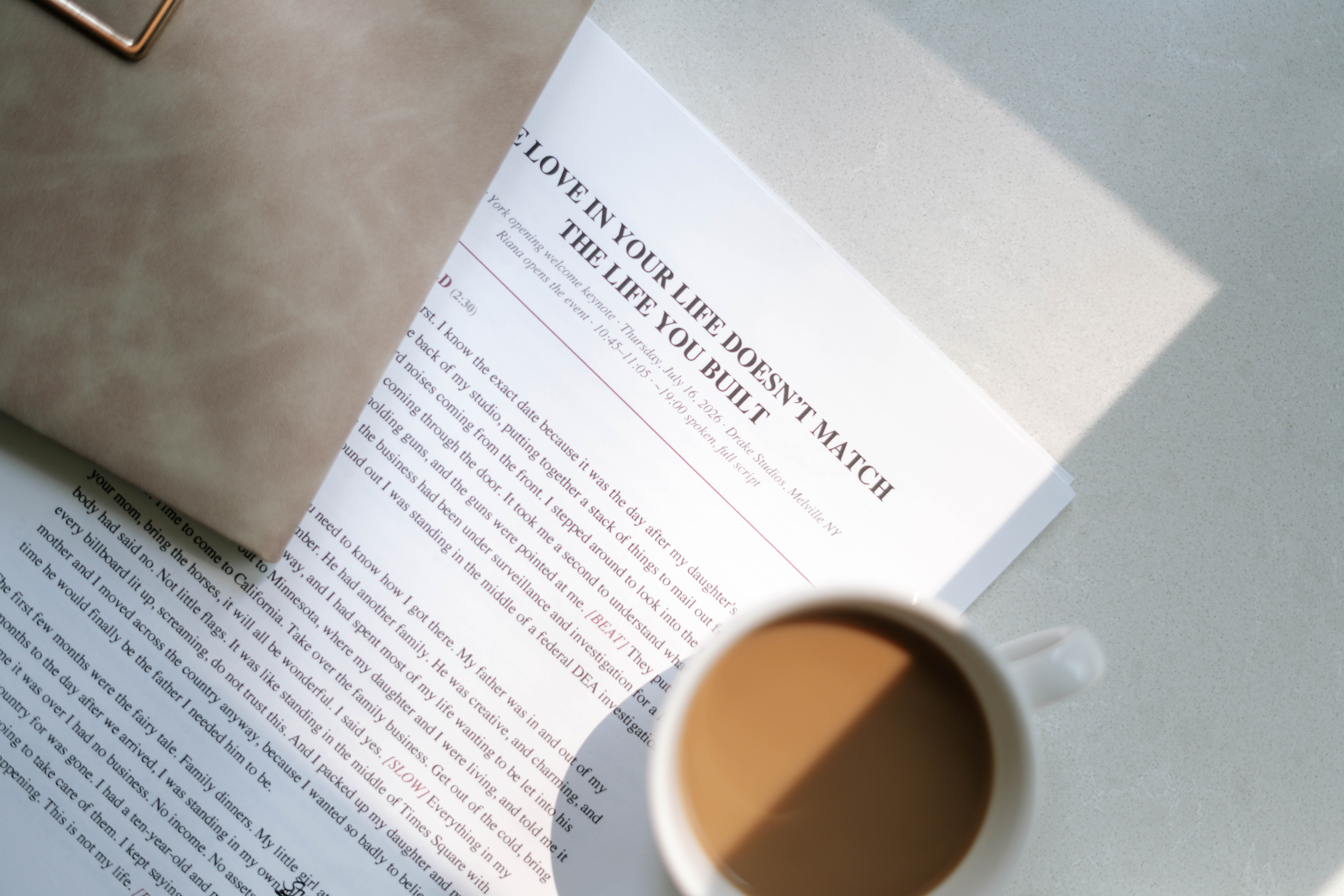 The Last Piece, in writing