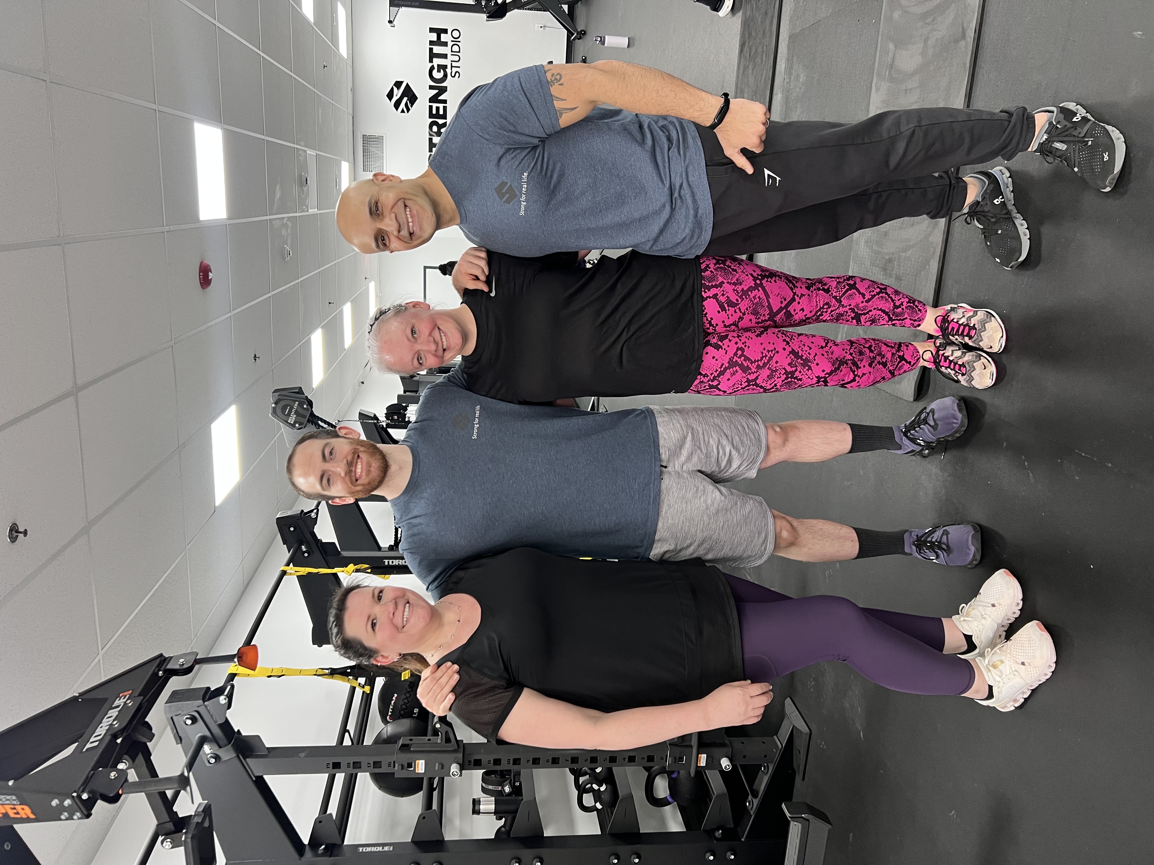 Strength Studio members training