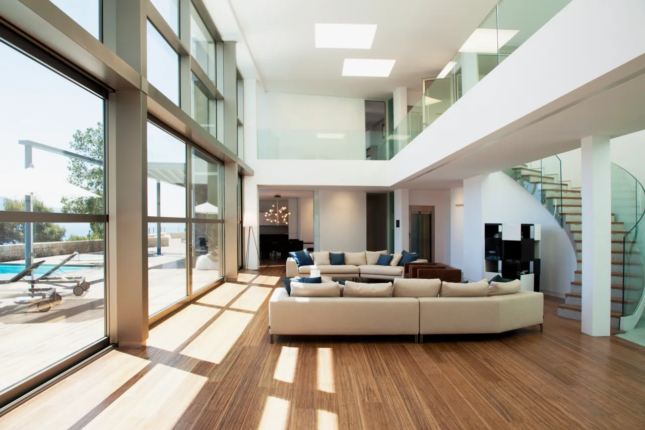 Custom architectural glass project