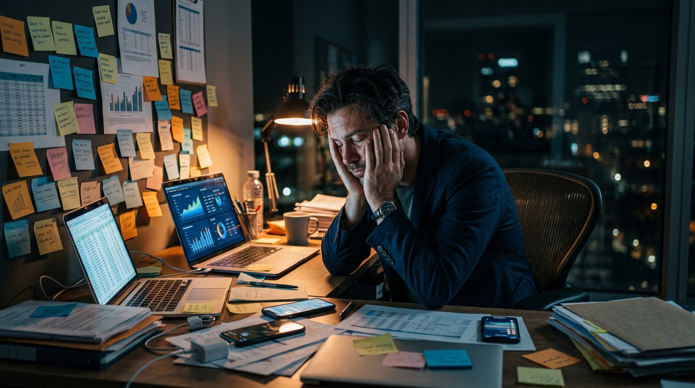 Constraint Stacking — The Hidden Reason Entrepreneurs Burn Out