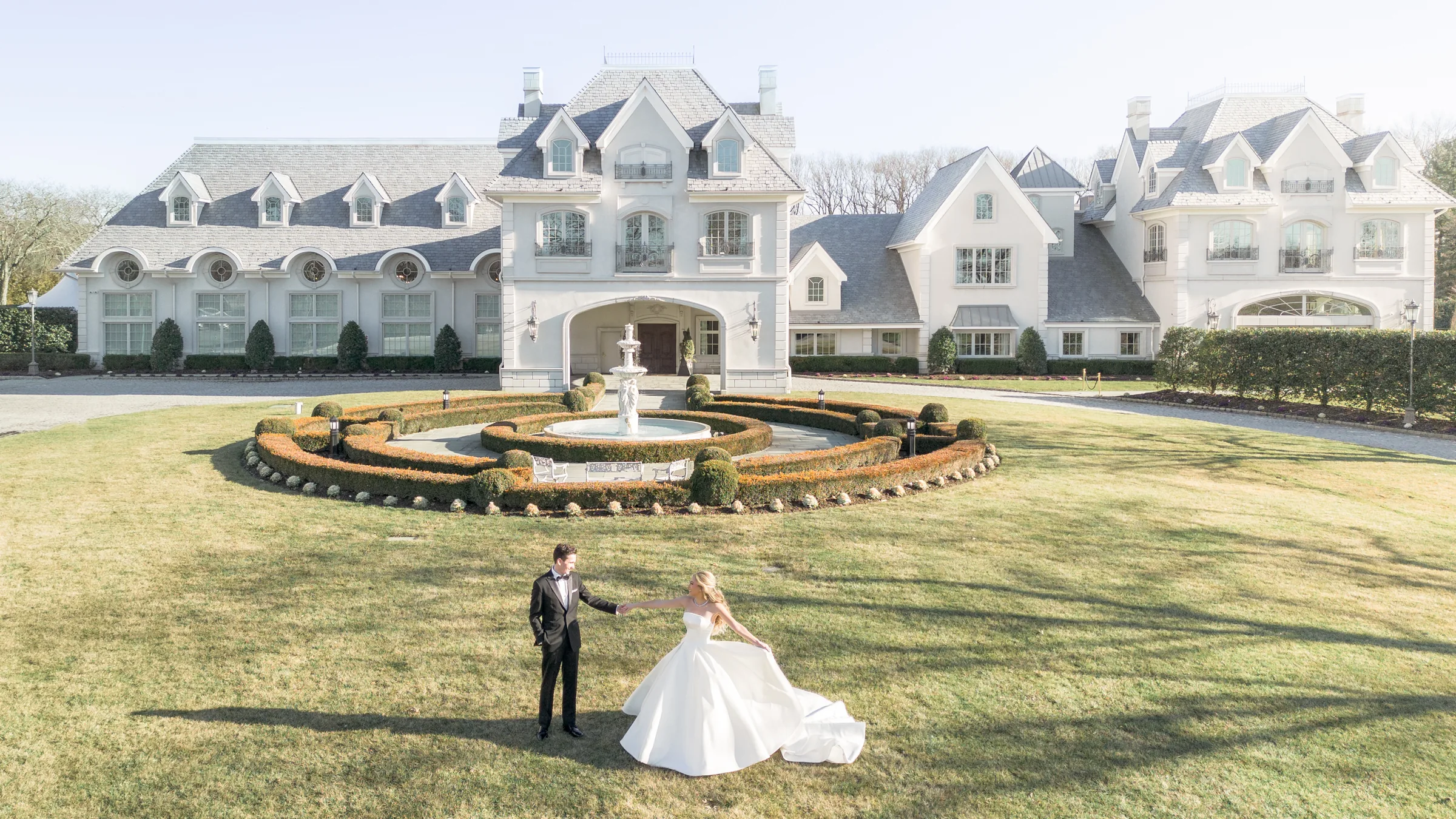 Bride at the Park Chateau Estate — luxury NJ wedding venue