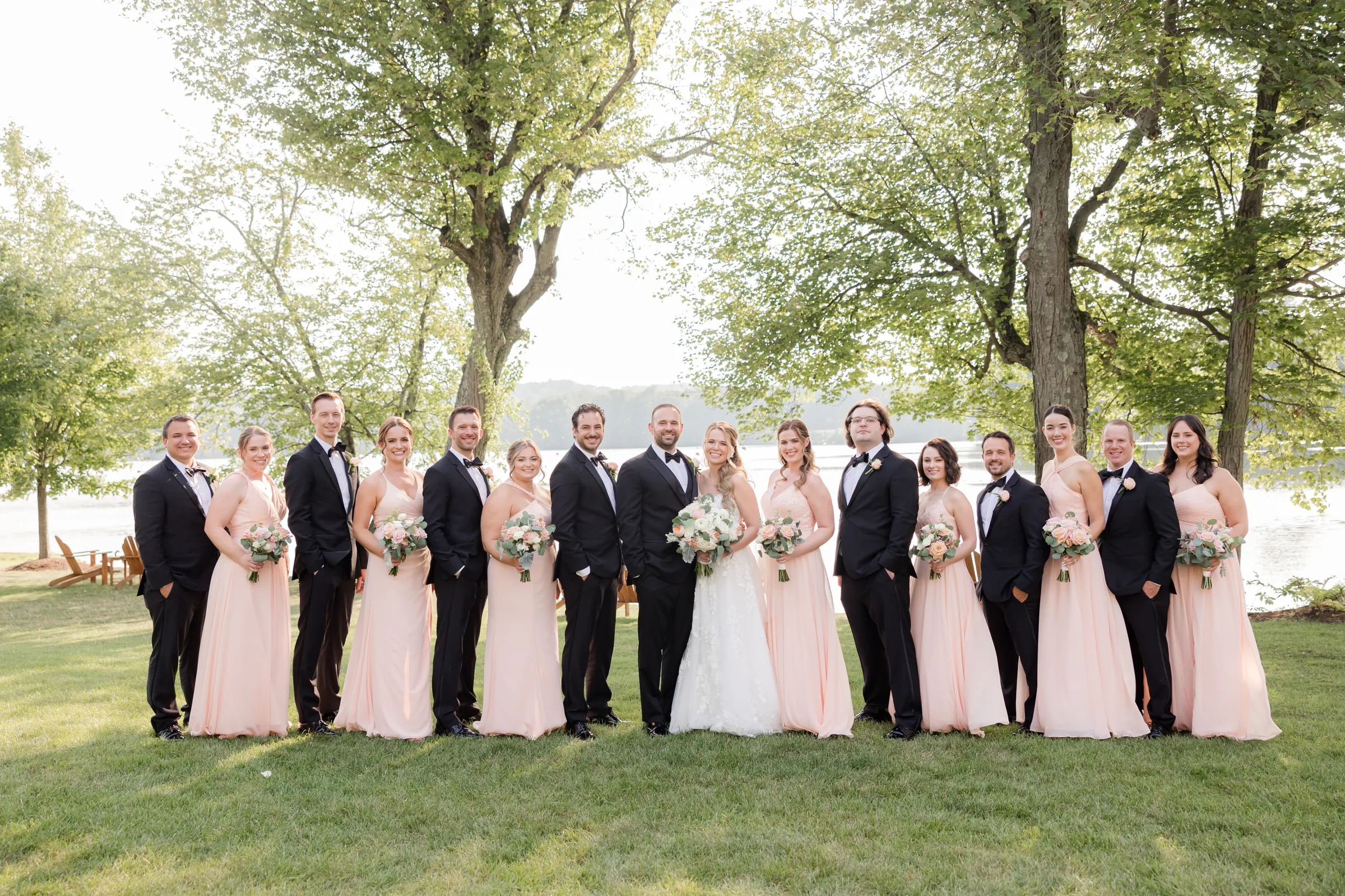 Mary and Keith — bridal party portrait