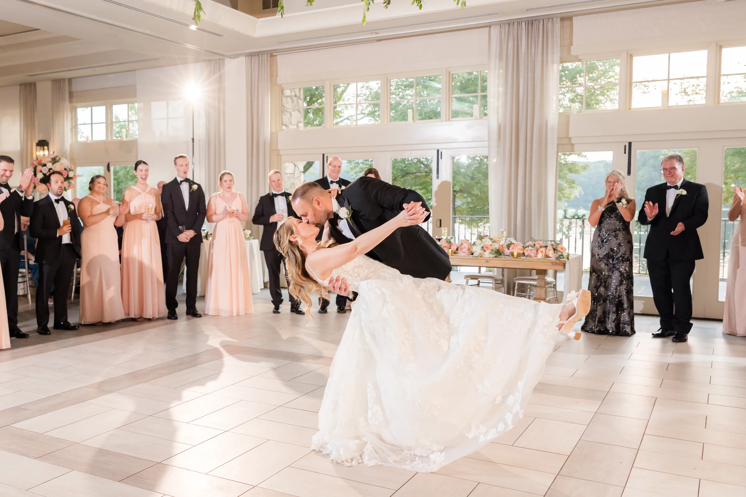 Mary and Keith — wedding day moment