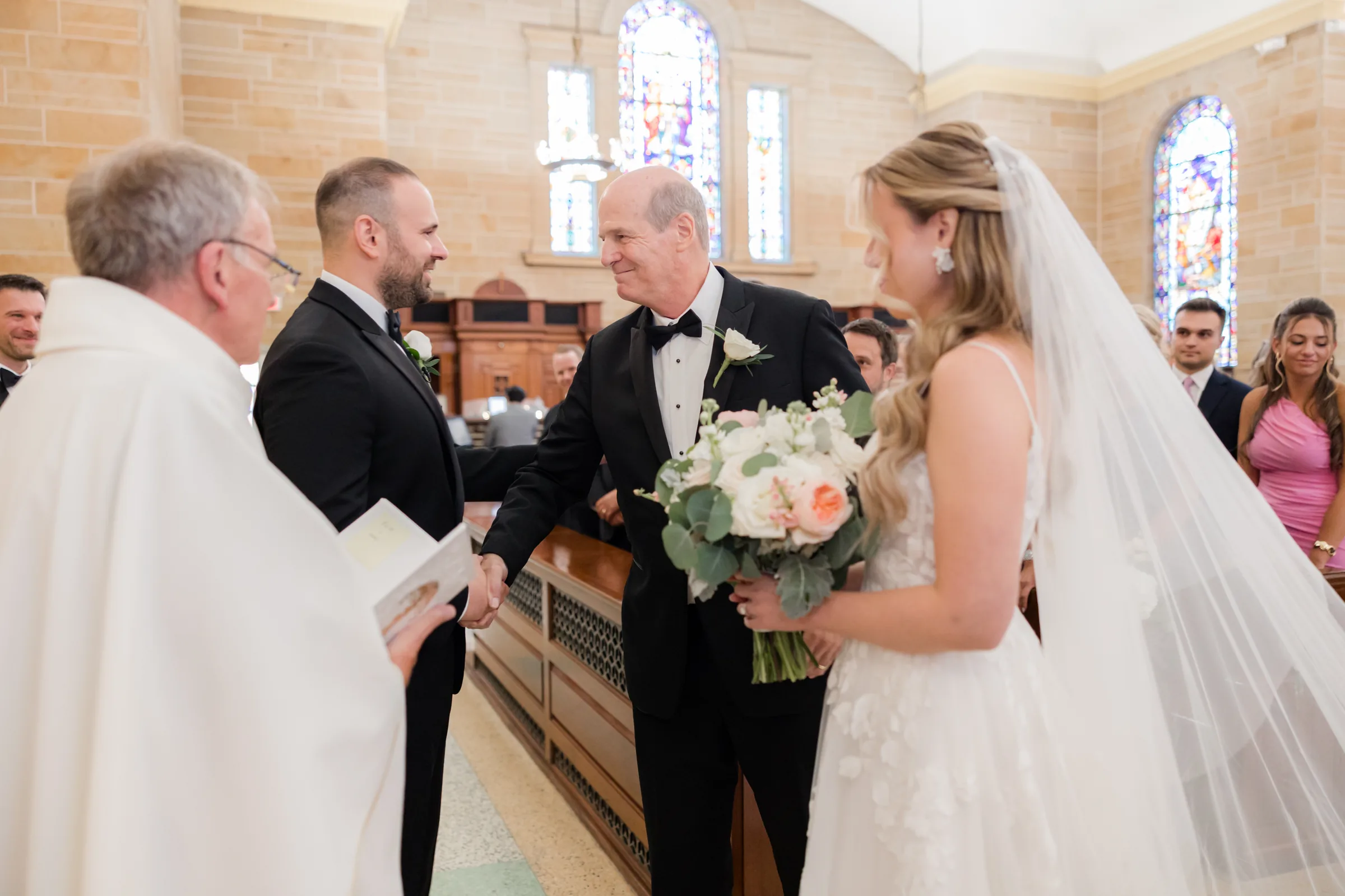 Mary and Keith — wedding day moment